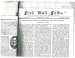 Ford Hall Forum Folks newsletter, vol. 2, no. 15, 02/01/1914
