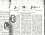 Ford Hall Forum Folks newsletter, vol. 2, no. 19, 03/01/1914