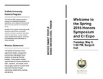 CAS Honors Symposium Program, Spring 2016 by College of Arts & Sciences Honors Program