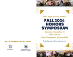 CAS Honor Symposium Program, Fall 2024