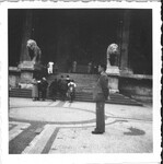 Photograph of Thomas F. Lambert in the Odion Platz (Square) in Munich, Germany, 1937 by Thomas F. Lambert