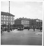 Photograph of a marching band in the German Art Parade in Munich, Germany, 7/16/1937 by Thomas F. Lambert