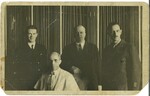 Photograph of Thomas F Lambert and others with Pope Pius, 1946 by Unknown