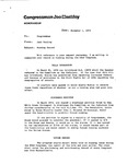 Memorandum describing John Joseph Moakley's record on busing, 1 November 1974 by Unknown