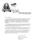 Letter from Restore Our Alienated Rights (ROAR) chairperson Rita Graul to John Joseph Moakley, 1975 by Restore Our Alienated Rights (ROAR)