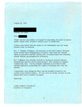 Correspondence between John Joseph Moakley and a Boston constituent requesting State and National Guard protection for students being bused, August 1975 by Unknown