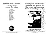 Campaign mailing: "Dammit, people in the North End know what their problems are…", 1970 by John Joseph Moakley