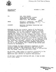 Unclassified memorandum from William J. Dieterich (DCM: American Embassy San Salvador) to U.S. Army Colonel John Cruden (Chief Legislative Council) regarding U.S. Major Eric Buckland's testimony transcript and approved English language translation, 5 October 1990 by William J. Dieterich