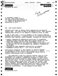 Constituent letter to John Joseph Moakley regarding veterans' benefits (Western Union form letter), 1995 by Juan Rafael Bustillo