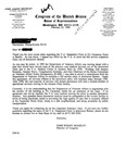 Constituent correspondence with John Joseph Moakley regarding the Veterans Administration (V.A,.) Outpatient Clinic at 251 Causeway St. in Boston, 22 February 1995 by Oficina de Tutela Legal del Arzobispado