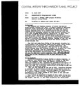 Letter from William Twomey, director of the Central Artery/Third Harbor Tunnel project, to Massachusetts congressional aides regarding "Briefing on federal-aid funds for CA/T", 21 June 1989 by unknown