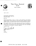 Letter from Quincy Mayor James Sheets to John Joseph Moakley regarding the Boston Harbor clean-up, including a letter from Sheets to Thomas Bigford of the National Marine Fisheries Service, 15 June 1992 by William G. Walker