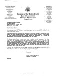 Memorandum from Mary Jeka to Mimi Brody, Kate English and Ellen Harrington with attached memorandum from Luke Thompson of the Massachusetts Water Resources Authority to Bruce Skud of the U.S. GAO, both regarding Boston Harbor project information, September 1996 by John Joseph Moakley