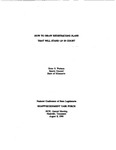 "How to draw redistricting plans that wills stand up in court" by Peter S. Watson Senate Council of the State of Minnesota for the National Conference of State Legislatures Reapportionment task force, 8 August 1990 by United States. Congress. House. Speaker's Task Force on El Salvador.