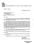 Letter to General Rafael Humberto Larios, Minister of Defense and Public Safety, from U.S. Colonel Milton Menjivar regarding information on the Jesuit murders provided by U.S. Major Eric Buckland, 3 January 1990 by Massachusetts Water Resources Authority