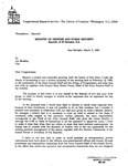 Letter and report from Deputy Minister of Defense Colonel Cav. Juan Orlando Zepeda to John Joseph Moakley regarding summary of 2/12/1990 meeting and clarifications of his responses given at that meeting, 12 February 1990, 9 March 1990 by United States. Congress. House. Speaker's Task Force on El Salvador.