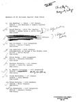 List of staff members and additional staff members of El Salvador Special Task Force, undated by John Joseph Moakley