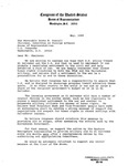 Letter signed by John Joseph Moakley and other members of the House of Representatives to Dante B. Fascell, Chairman, Committee of Foreign Affairs, regarding their opinions on future U.S. aid to El Salvador, May 1989 by John Joseph Moakley