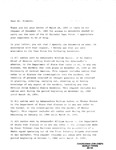 Letter to Mr. Kimmitt from an unidentified sender responding to a request for access to documents needed to carry out the work of the Special Task Force on El Salvador, circa 1990 by Washington Office on Latin America