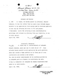 Signed release and waiver from Gil E. Lopez to his lawyer Howard Johnson authorizing permission for Johnson to use a letter from Lopez's uncle Juan Orlando Ramos-Arevalo in Lopez's application for asylum, 28 January 1990