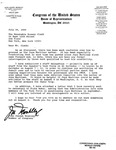 Letter from John Joseph Moakley to the Honorable Ramsey Clark regarding the Cesar Villeman Joya Martinez interrogation, 26 July 1990 by Martha Doggett