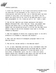 "Possible Questions" report addressing U.S. Major Eric Buckland's contended prior knowledge of the Jesuit murders, undated by United States. Congress. House. Speaker's Task Force on El Salvador.