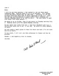 Letter from James P. McGovern to Mike O'Neil regarding John Joseph Moakley's trip to El Salvador, undated by James P. McGovern