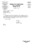 Letter to John Joseph Moakley from Matthew F. McHugh, 19 December 1989 by Matthew F. McHugh