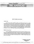 Lawyers Committee for Human Rights, The Americas, "Jesuit Murder Case Update", July-August 1991 by Lawyers Committee for Human Rights (U.S.)