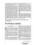 "The Moakley Address" in America. The article is an excerpted version of the talk John Joseph Moakley delivered at University of Central America (UCA) on 1 July 1991, 14 September 1991 by John Joseph Moakley