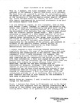 Draft statement on El Salvador by Congressman John Joseph Moakley and members of the Speaker's Task Force on El Salvador, undated by John Joseph Moakley