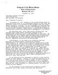 Letters from members of Congress to El Salvador President Cristiani regarding Salvadoran government policy on refugees, 22 November 1991 by George E. Brown