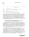 Memorandum from John Harris to Angel Kelley regarding El Salvador's request for Jesuit murder depositions, 22 August 1991 by John Harris