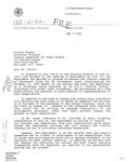 Letter to Michael Posner, Executive Director, Lawyer Committee for Human Rights from Mark M. Richard, Deputy Assistant Attorney General, Criminal Division regarding letters rogatory and the role of the Lawyers Committee in the Jesuit murder depositions, 12 August 1991 by Mark M. Richard