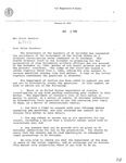 Letter to Major Steve Donohoo from Drew C. Arena, Director, Office of International Affairs, Criminal Division regarding letter rogatory issued by the Judge of the Court of the Fourth Criminal Court in preparation of the prosecution of nine Salvadoran military service members accused of the murder of the Jesuit priests, their cook, and her daughter. Letter asks Donohoo to voluntarily answer the questions in the letter rogatory, 2 August 1991 by Drew C. Arena