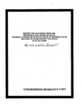 Report HQ 163-61055, Bulky 67, "Request for Documents from the Honorable John Joseph Moakley, Chairman, Committee on Rules, House of Representatives, Relating to Human Rights Violations in El Salvador," circa 1990 by United States. Federal Bureau of Investigation