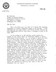 Letter from James R. Lilley, Assistant Secretary of Defense, to Dick Best, Congressional Research Service regarding request for information on Defense Department support to El Salvador, 4 May 1992 by James R. Lilley