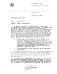 Memorandum to file from Dan Levin, U.S. Department of Justice, regarding Jesuit murder investigation and his phone conversation with Bernie Aronson and Mike Kozak about Major Buckland's testimony, 24 October 1990 by Dan Levin