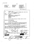 Request to Federal Bureau of Investigation (FBI) laboratory from the Washington Metropolitan Field Office's Special Agent in Charge to analyze spent shell casing from scene of Jesuit murders, including documentation of chain of custody for casing, 1 December 1989 by United States. Federal Bureau of Investigation