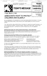 House Democratic Leadership newsletter "Today's Message: Democrats fight to protect children and elderly", 3 March 1995 by House Democratic Leadership