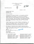 Letter to President Ronald Reagan from Boston resident Fred Belliveau urging him not to send United States troops to El Salvador, 17 February 1982 by Fred Belliveau