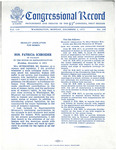 Statement by Congresswoman Patricia Schroeder acknowledging John Joseph Moakley's legislative activities in support of economic and social equality for women, 3 December 1973 by Pat Schroeder