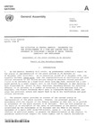 Assessment of the peace process in El Salvador: Report of the Secretary-General by United Nations. Secretary-General