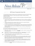 News Release: MTF Proposes Transportation Finance Plan, 23 March 2000 by Massachusetts Taxpayers Foundation