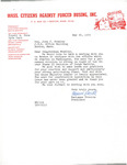 Correspondence between John Joseph Moakley and Marianne Procida, President of Mass. Citizens Against Forced Busing, Inc., 20-22 May 1975 by John Joseph Moakley and Marianne Procida