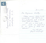 Correspondence between John Joseph Moakley and a Braintree resident regarding busing, 10-15 December 1975 by John Joseph Moakley