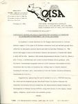 Press release from the Central American Solidarity Association about protests planned in response to increased governmental aid to El Salvador and a draft statement to be read at the rally on Congressman John Joseph Moakley's behalf by Central American Solidarity Association