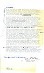 Draft letter by James P. McGovern criticizing the Reagan Administration's policy in Latin America; also includes Congressman John Joseph Moakley's statement in the Congressional Record about the American nuns murdered in El Salvador, 1981 by James P. McGovern and John Joseph Moakley