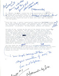 Draft letter from Congressman John Joseph Moakley to Speaker Tip O'Neill regarding the first anniversary of the nuns murdered in El Salvador in 1980, 1981 by John Joseph Moakley