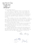 Letter from Rose Marciano Lucey of the Third Life Center thanking Congressman John Joseph Moakley for his efforts related to the conflict in El Salvador, undated by Rose Marciano Lucey